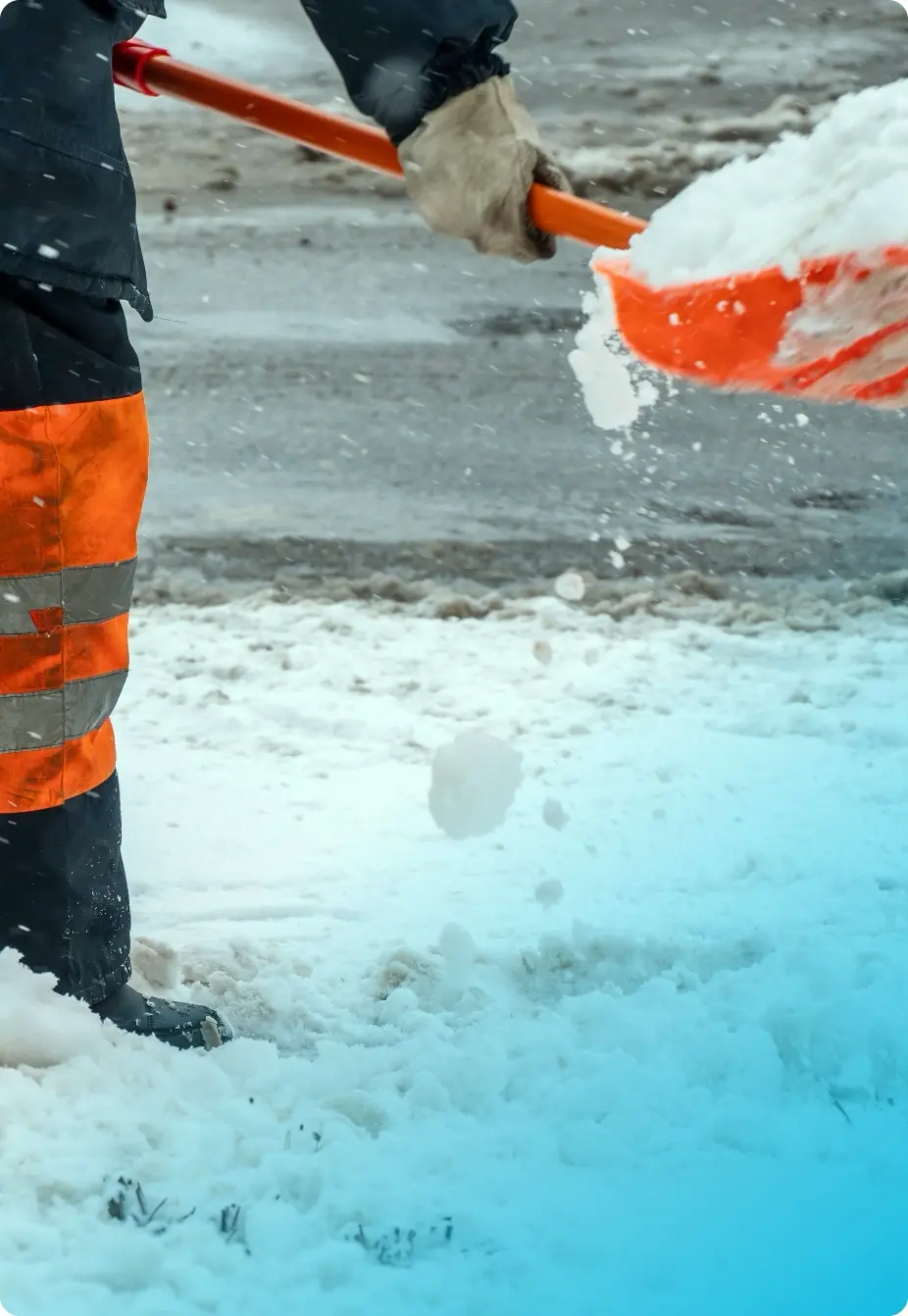 Winterdienst im Einsatz